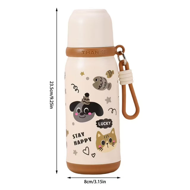 Cute Teddy Insulated Water Cup bottle