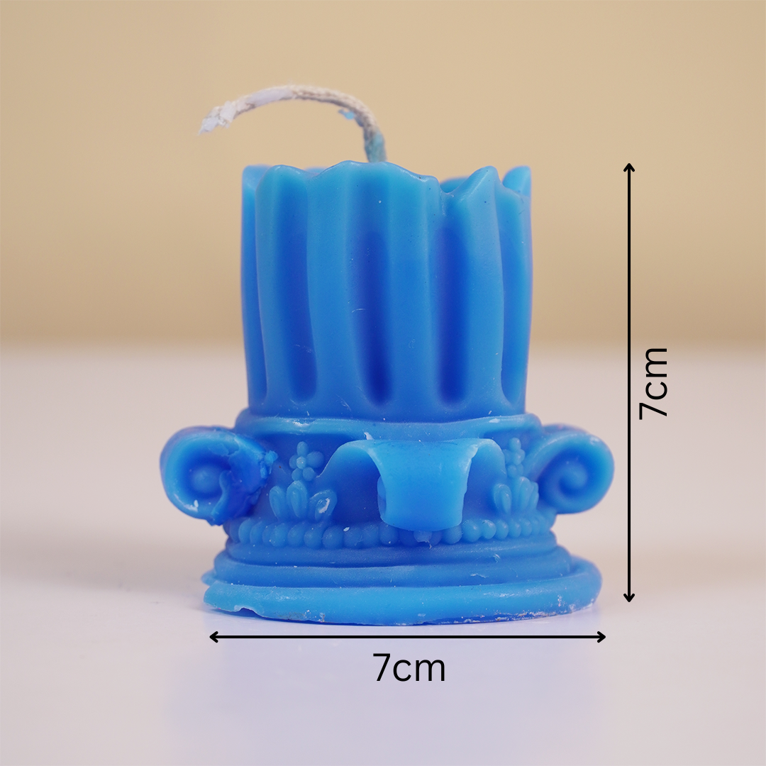 Set-2 Decorative Pillar Candle