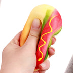 Hotdog Squishy – Ultra Soft Jumbo Stress Relief Squeeze Toy