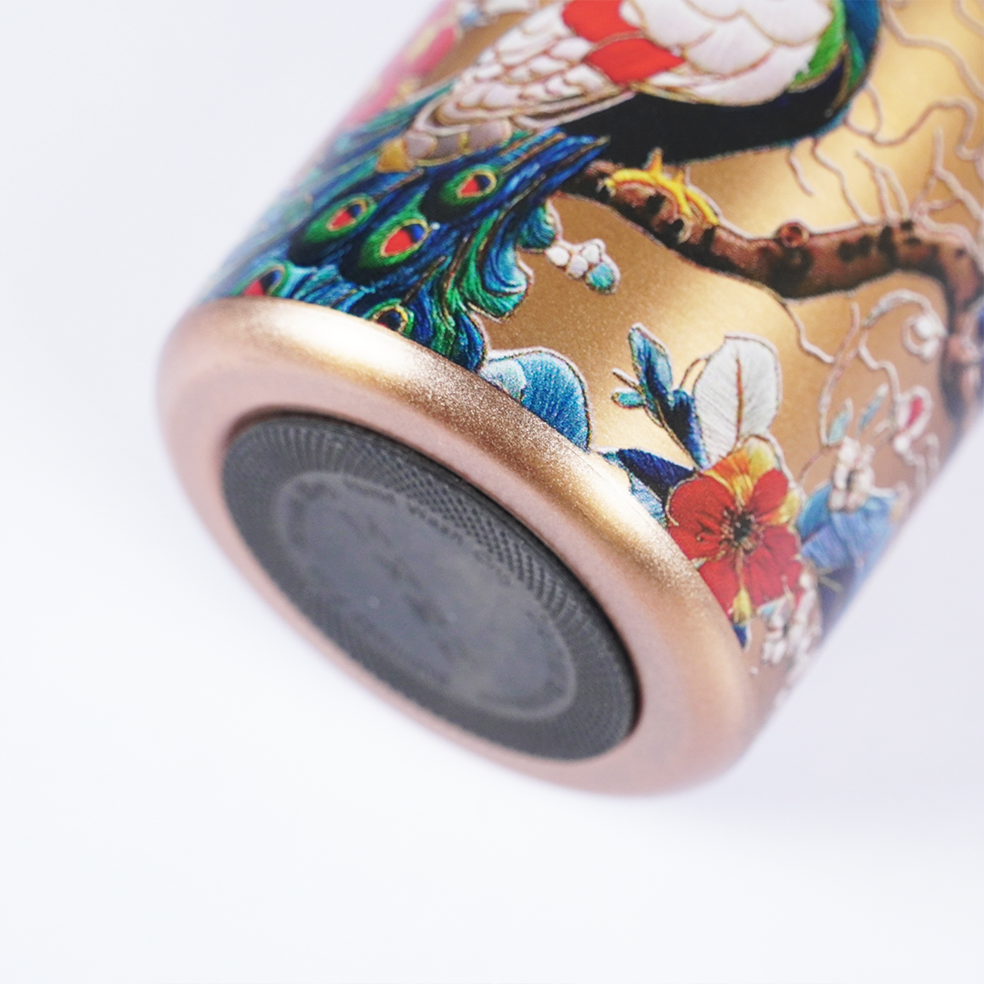 Floral Stainless Steel Flask