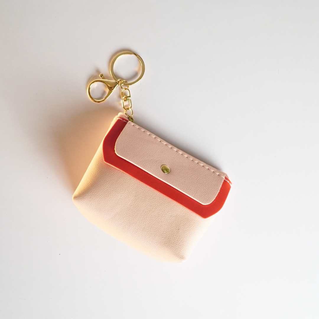 Cute wallet Pouch Keychain(Random Color)