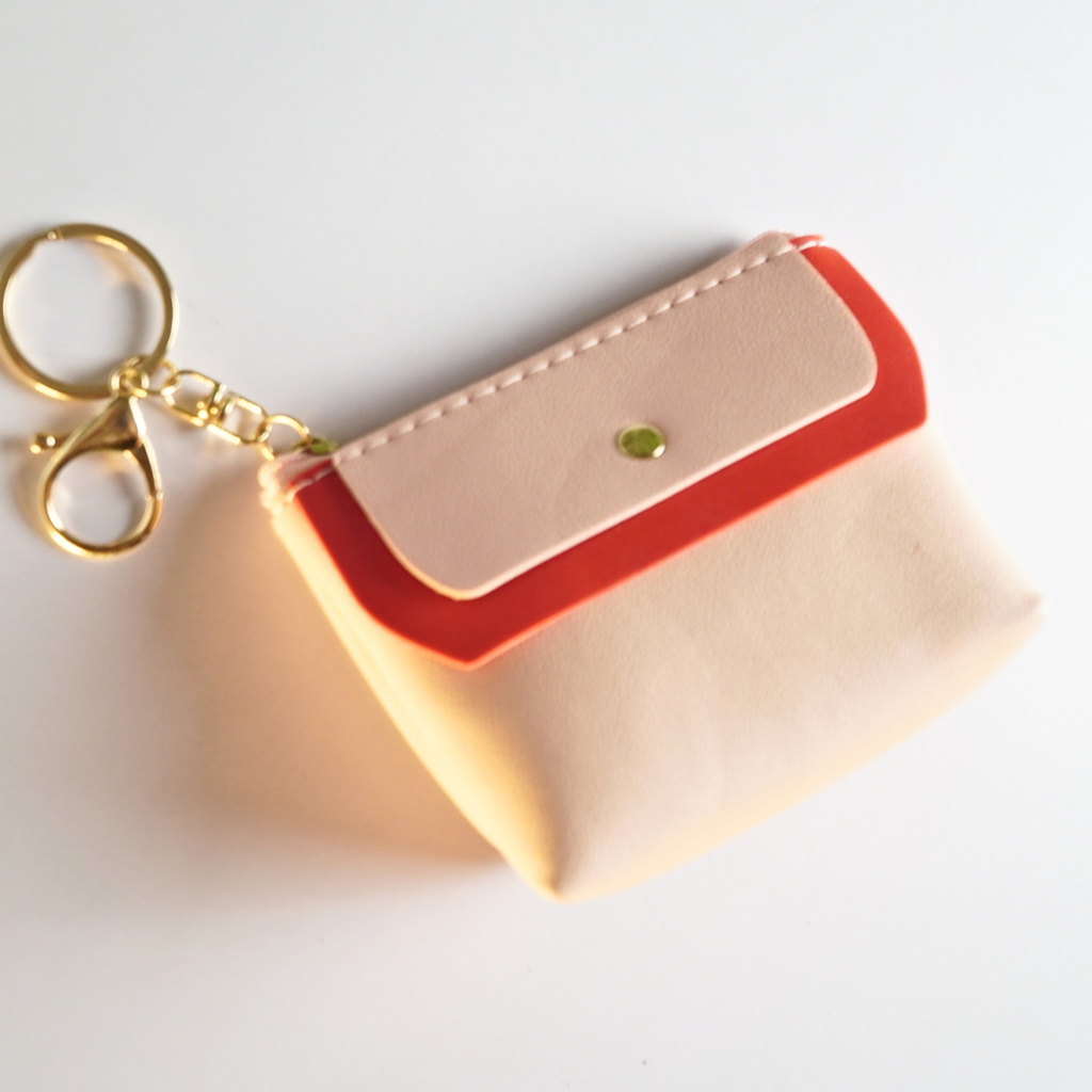 Cute wallet Pouch Keychain(Random Color)