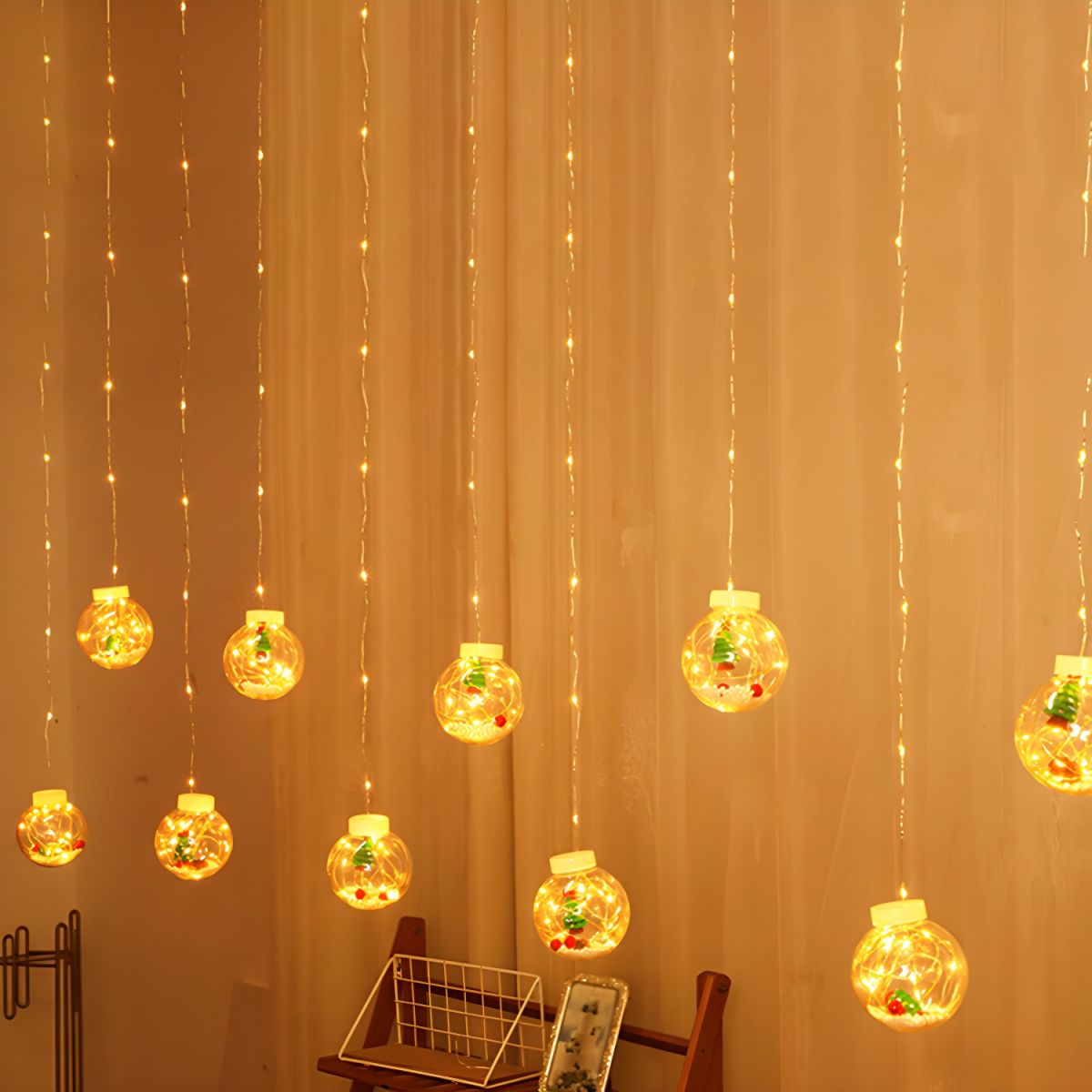 Christmas Wishing fairy Ball Light Decor