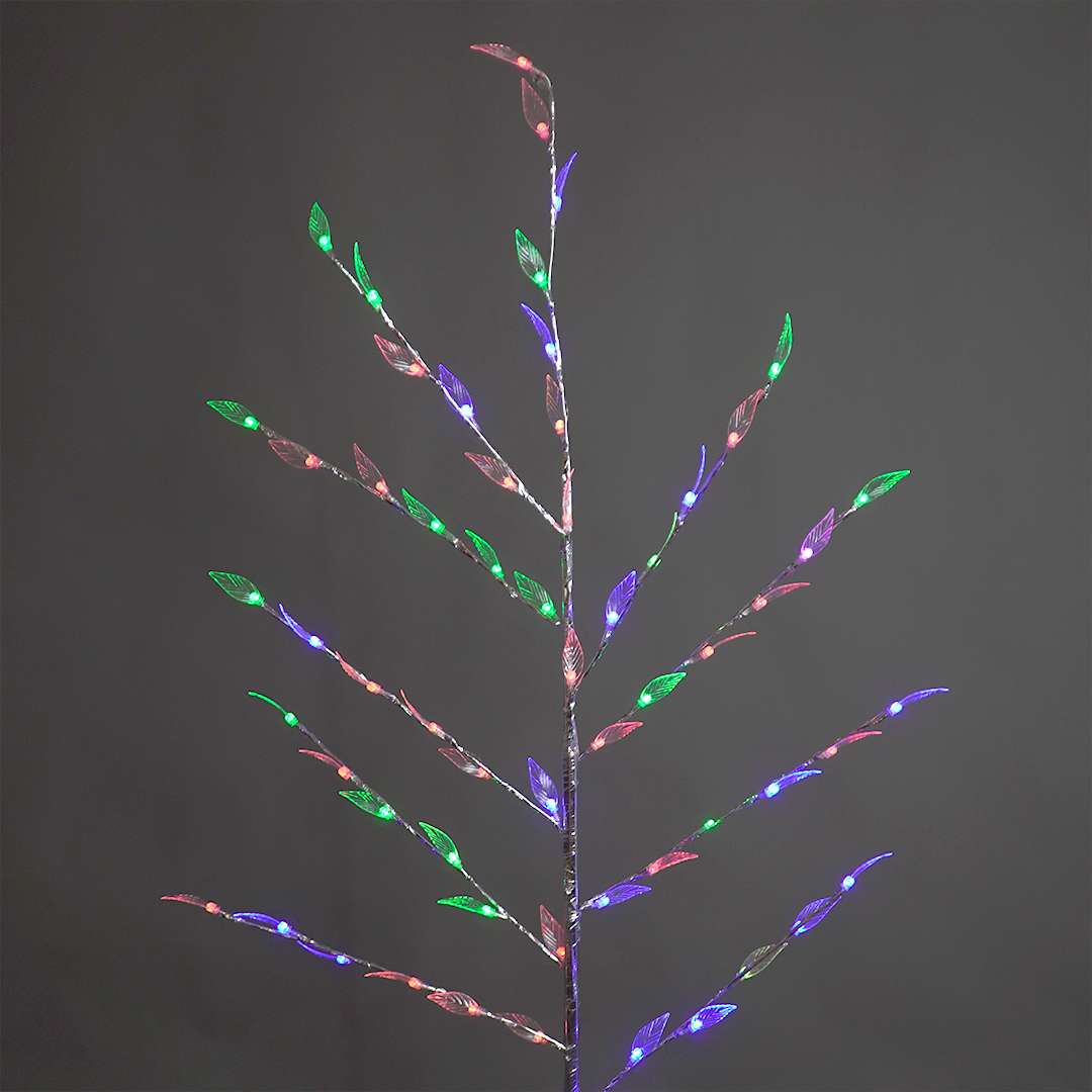 Multicolor LED Leaf Branch Light
