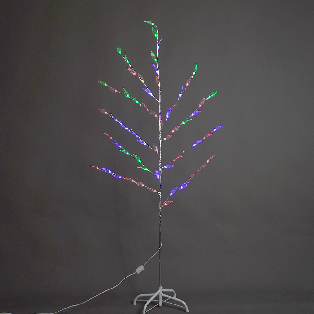 Multicolor LED Leaf Branch Light