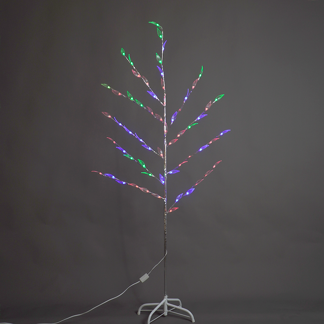Multicolor LED Leaf Branch Light