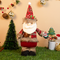 Christmas Plush Santa Doll – Cute Standing Santa Decoration