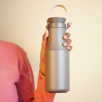 Premium Matte Finish Insulated Water Bottle with Carry Handle