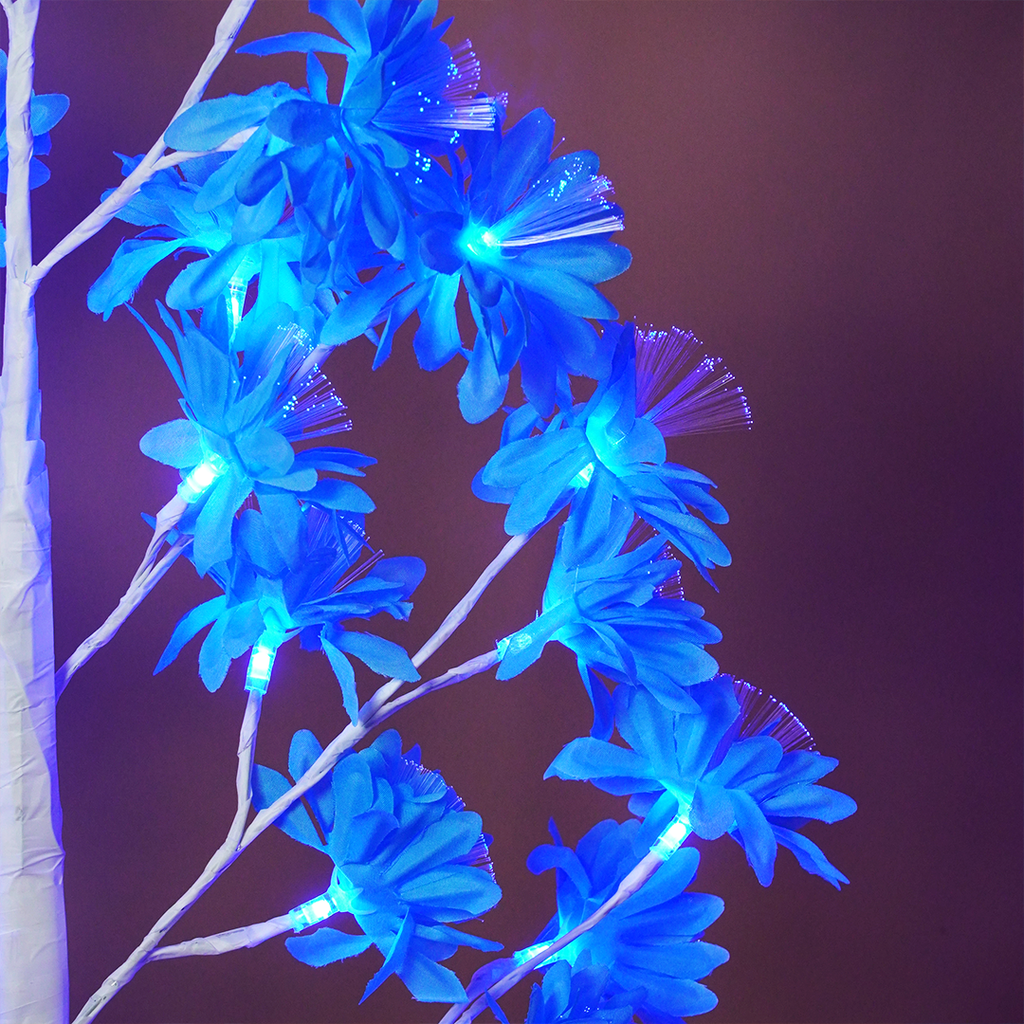 Blue LED Blossom Decorative Tree Light