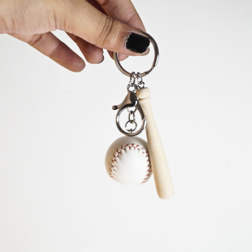 Baseball Keychain
