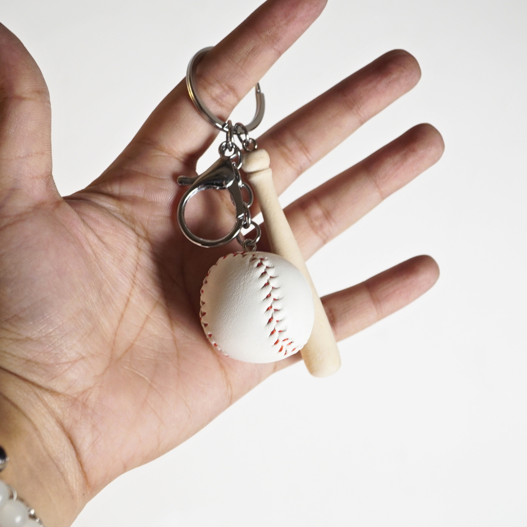Baseball Keychain
