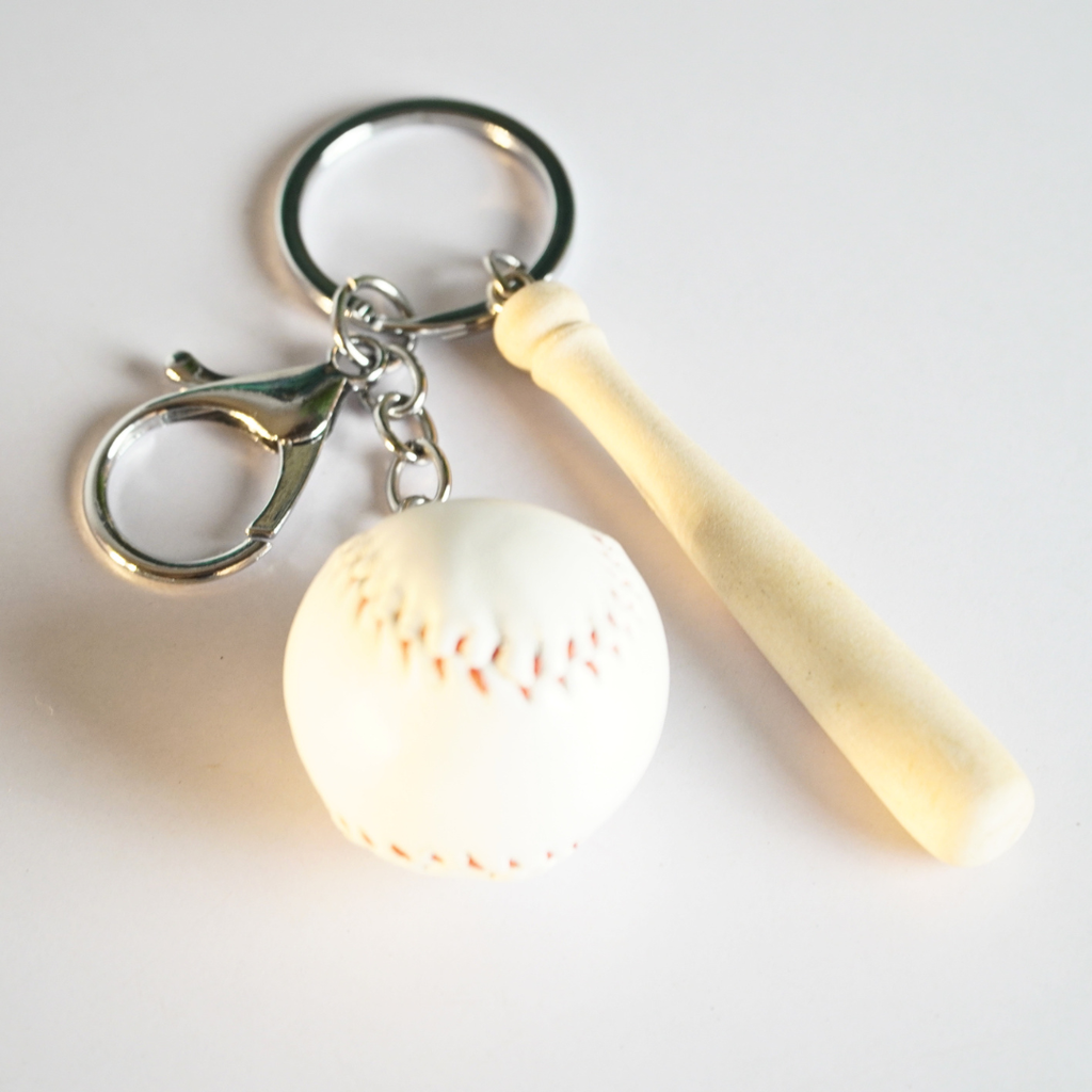 Baseball Keychain