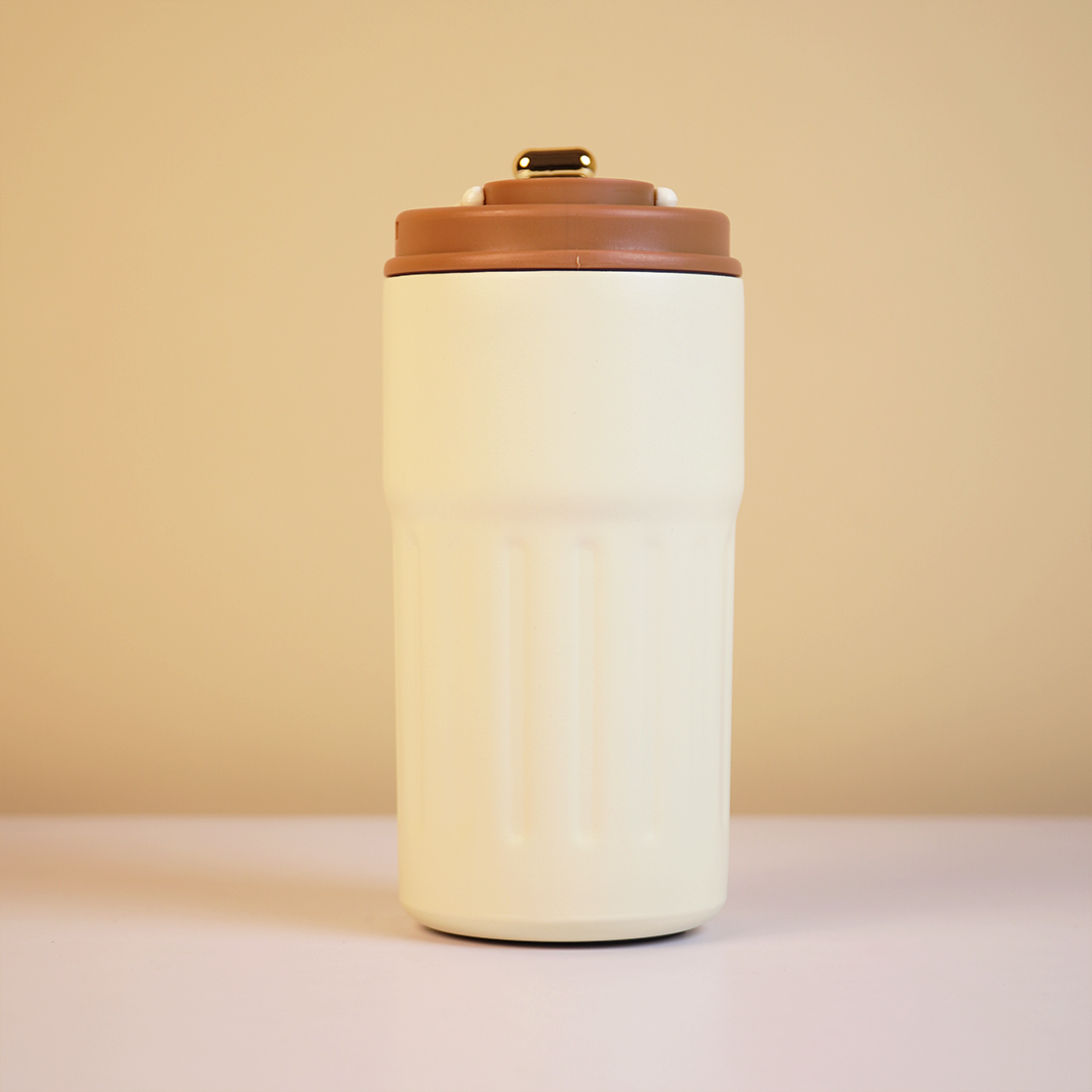 650ml Leak-Proof Reusable Water Bottle with Flip Lid | Lightweight Travel Bottle (18cm x 7cm)