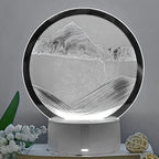 Blue Mountain Pattern Decoration Sandart Random colors