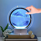 Blue Mountain Pattern Decoration Sandart Random colors