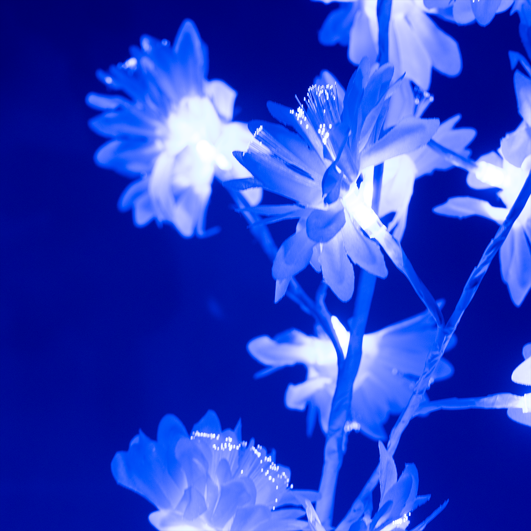 Blue LED Blossom Decorative Tree Light