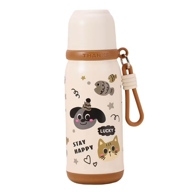 Cute Teddy Insulated Water Cup bottle