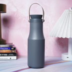Premium Matte Finish Insulated Water Bottle with Carry Handle