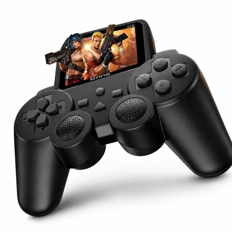 S10 Retro Game Console with Wireless Controller, Rechargeable Battery, AV Cable & USB Cable | Digital Game Player