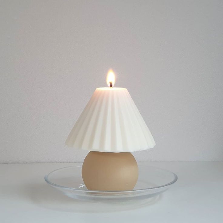 PACK OF 2 Table Lamp Shape candle