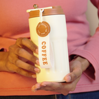 650ml Leak-Proof Reusable Water Bottle with Flip Lid | Lightweight Travel Bottle (18cm x 7cm)