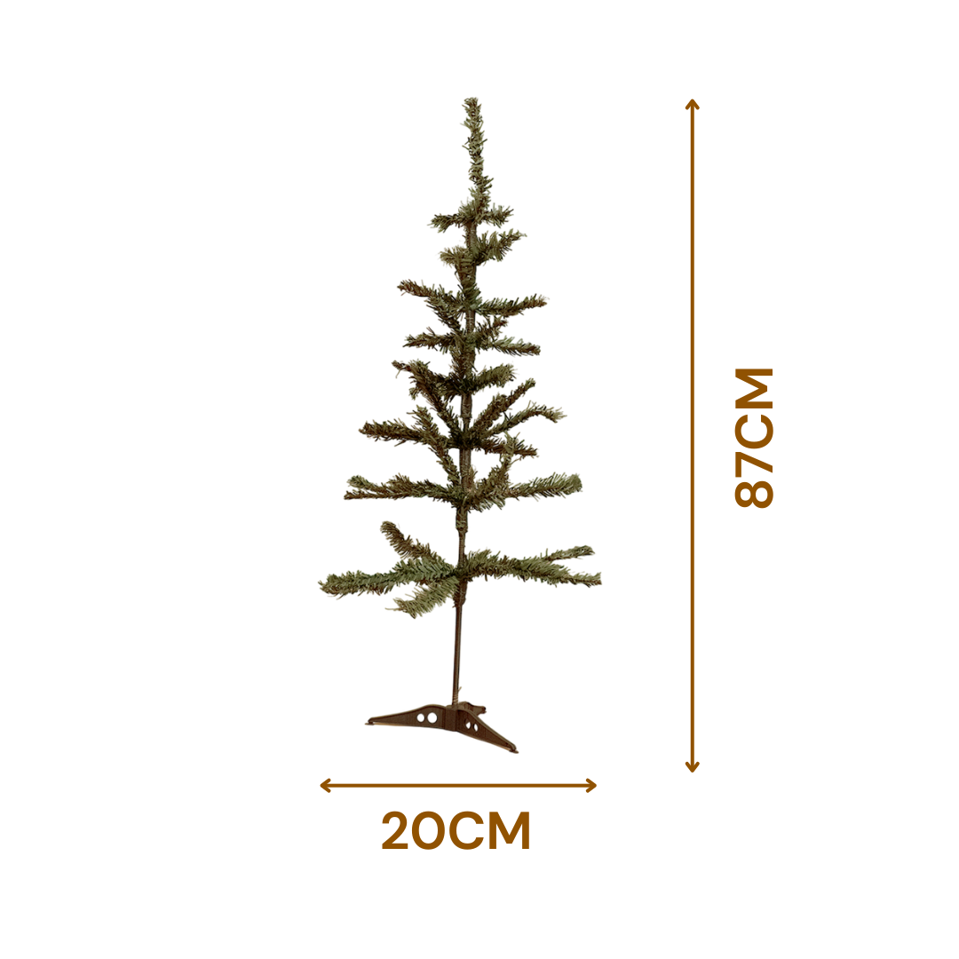 Artificial Christmas Tree – Slim Decorative Xmas Tree