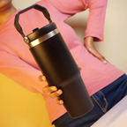 900ml Stainless Steel Water Bottle with Handle