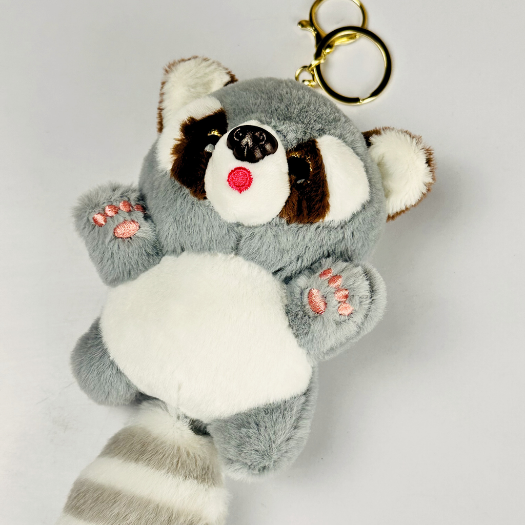 Cute Red Panda Plush Keychain(Random Color)
