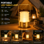 Portable LED Camping Lantern with Warm Light | Rechargeable Outdoor & Emergency Lamp