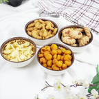 Handcrafted Printed Ceramic Serving Bowls Set | Designer Snack, Dip & Dessert Bowls for Kitchen & Dining