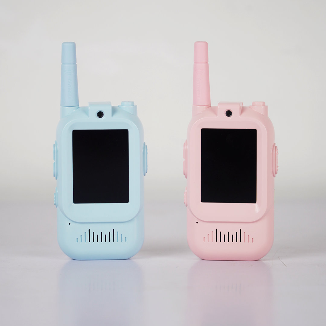 Kids Smart Video Walkie Talkie with Camera & Display  Fun Learning Toy (2 Pack)