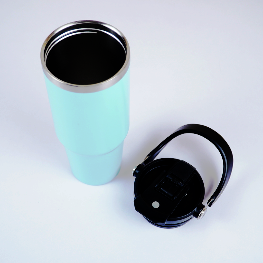 900ml Stainless Steel Water Bottle with Handle | Leak-Proof Reusable Bottle for Gym, Office, Travel & Outdoor Use