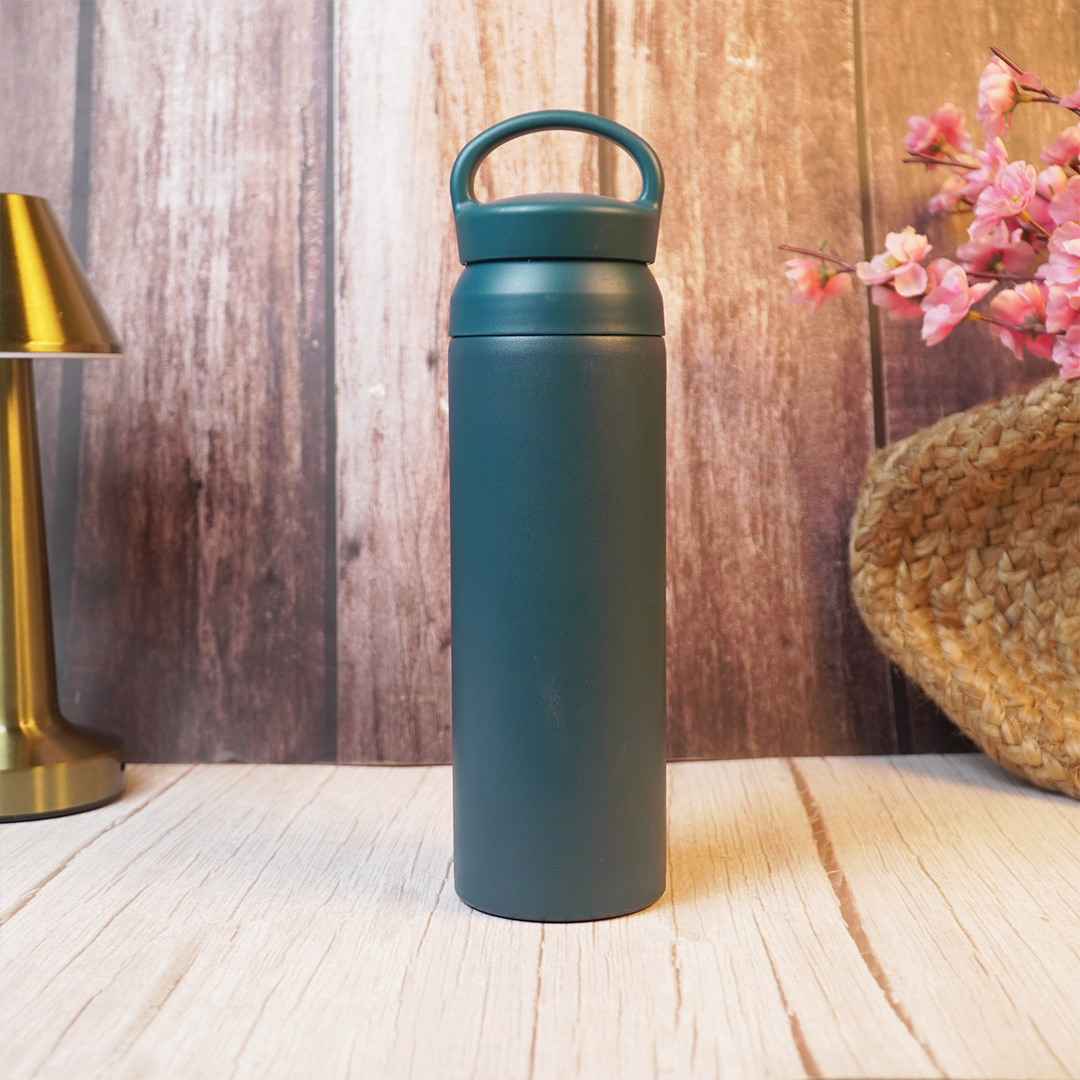Premium Matte Finish Leak-Proof Water Bottle with Carry Handle