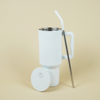 Pure Frost Minimal Tumbler (Classic White)