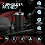 H20 FlowState 40oz Stainless Steel Vacuum Insulated Tumbler ( BLACK )