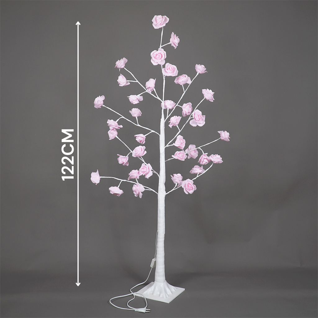 Rose Tree Light – Glowing Decorative Flower Lamp