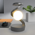 Rotating Wireless RGB Floating Moon Lamp