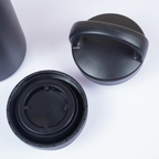 Premium Matte Black Leak-Proof Water Bottle with Carry Handle | Reusable Travel & Gym Bottle