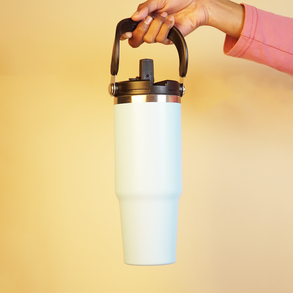900ml Stainless Steel Water Bottle with Handle