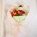 Handcrafted Artificial Rose Bouquet