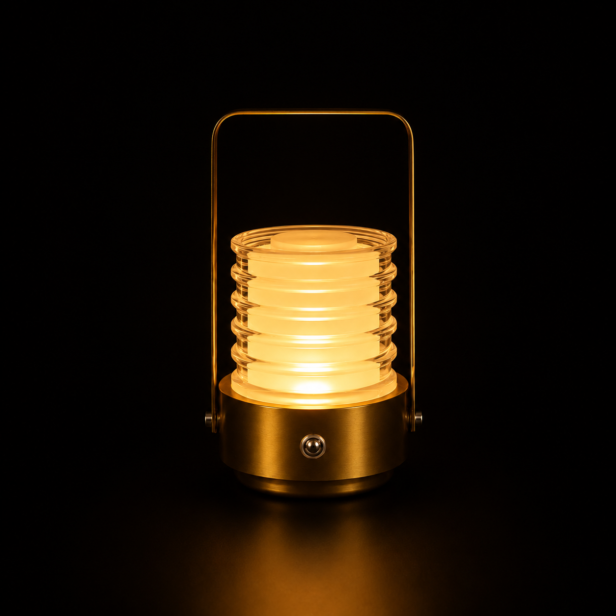 Portable LED Camping Lantern with Warm Light | Rechargeable Outdoor & Emergency Lamp