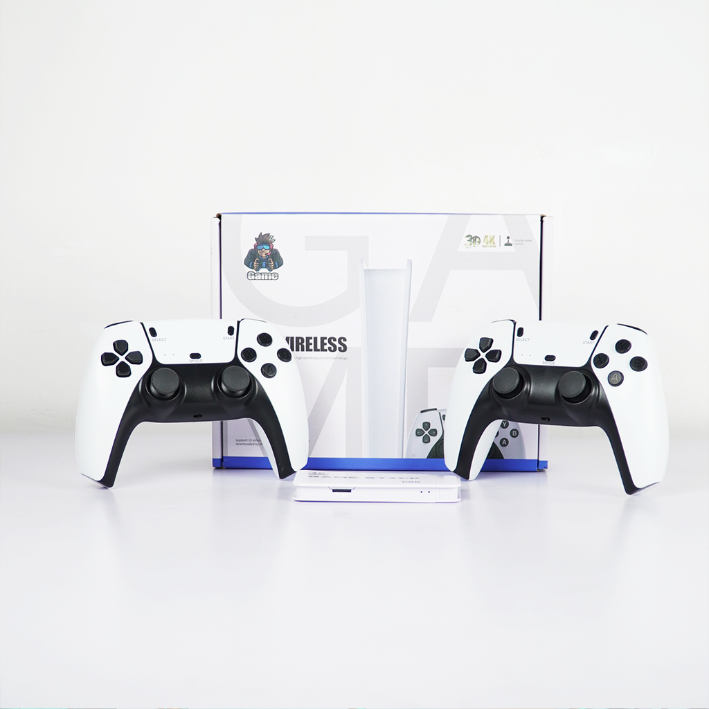 4K Game Stick Pro with Dual Wireless Controllers