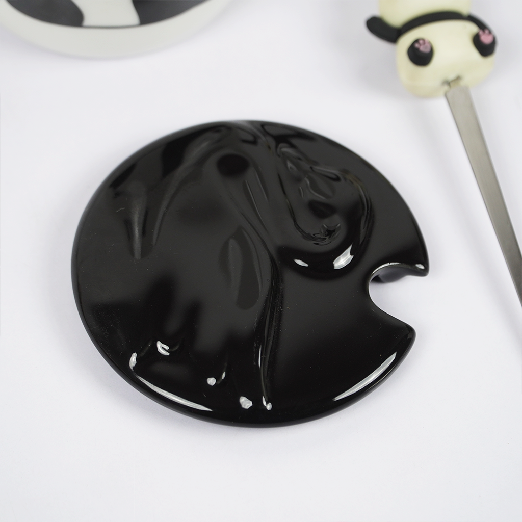 Lazy Panda Ceramic Coffee Mug with Lid & Spoon | Cute Panda Design | Tea & Coffee Mug for Home & Office | Gift Mug