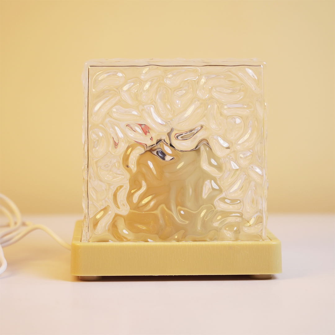 Crystal Cube LED Night Lamp – Aesthetic Color-Changing Ambient Light for Bedroom & Home Décor