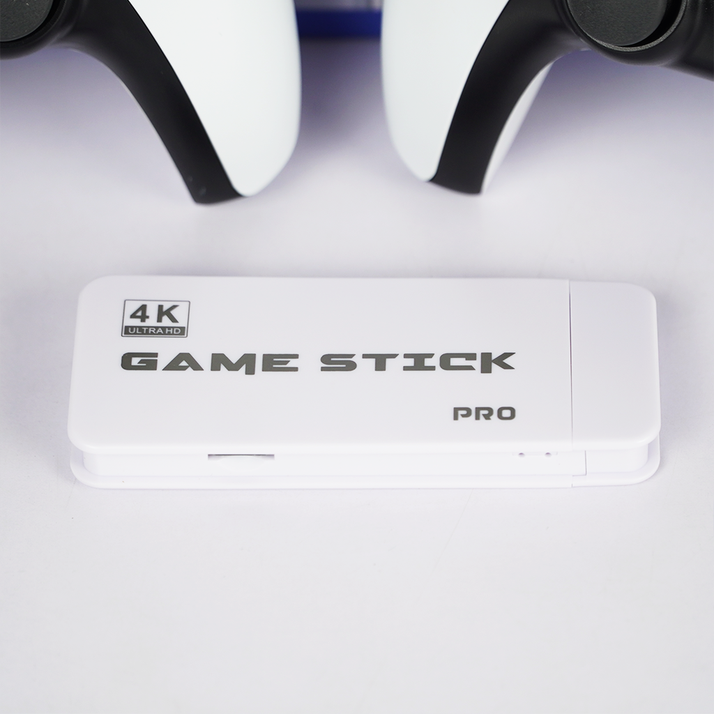 4K Game Stick Pro with Dual Wireless Controllers