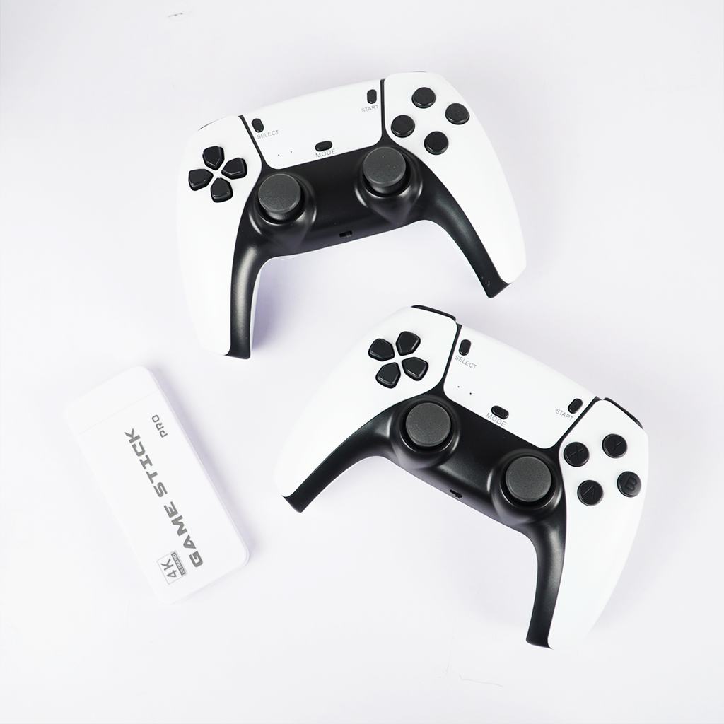 4K Game Stick Pro with Dual Wireless Controllers