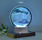 Blue Mountain Pattern Decoration Sandart Random colors