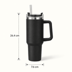 H20 FlowState 40oz Stainless Steel Vacuum Insulated Tumbler ( BLACK )