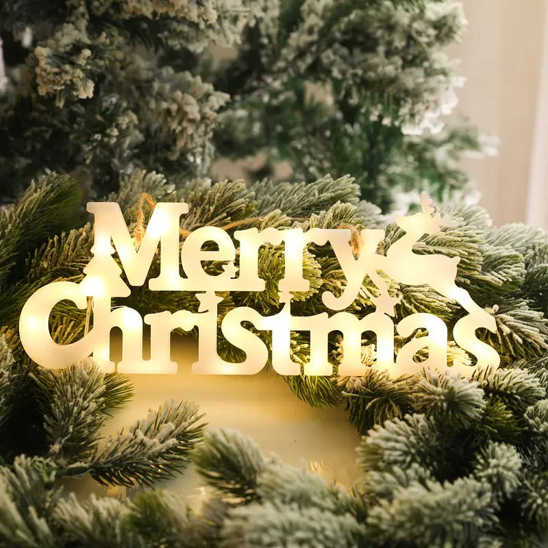 Merry Christmas Glow Light