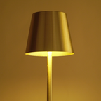Luxury Gold Table Lamp with Metal Shade